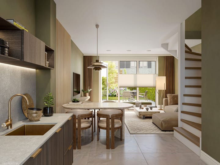 Foto 4 van Tussenwoning (Bouwnr. 12)