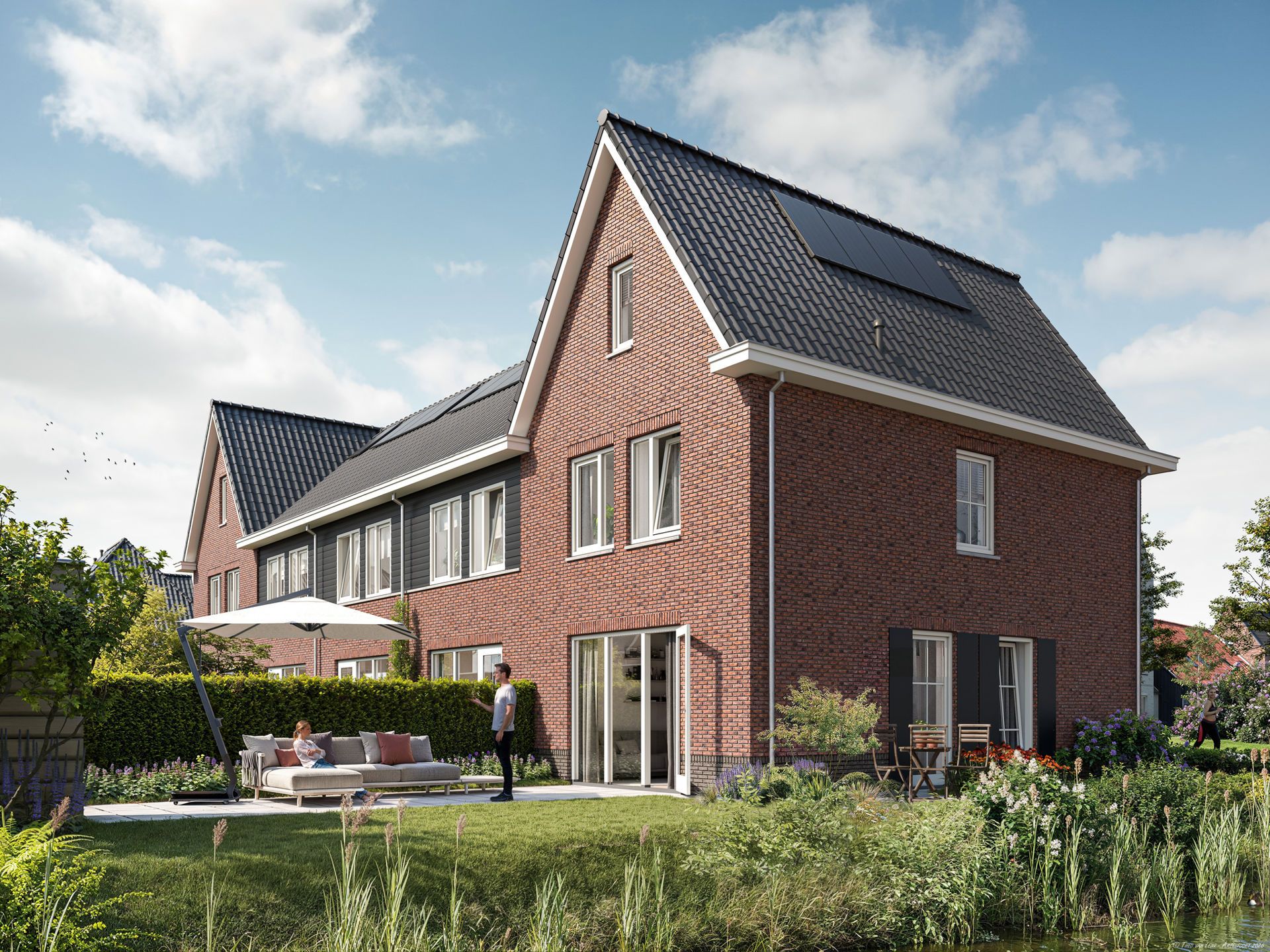 Foto 3 van Tussenwoning (Bouwnr. 14)