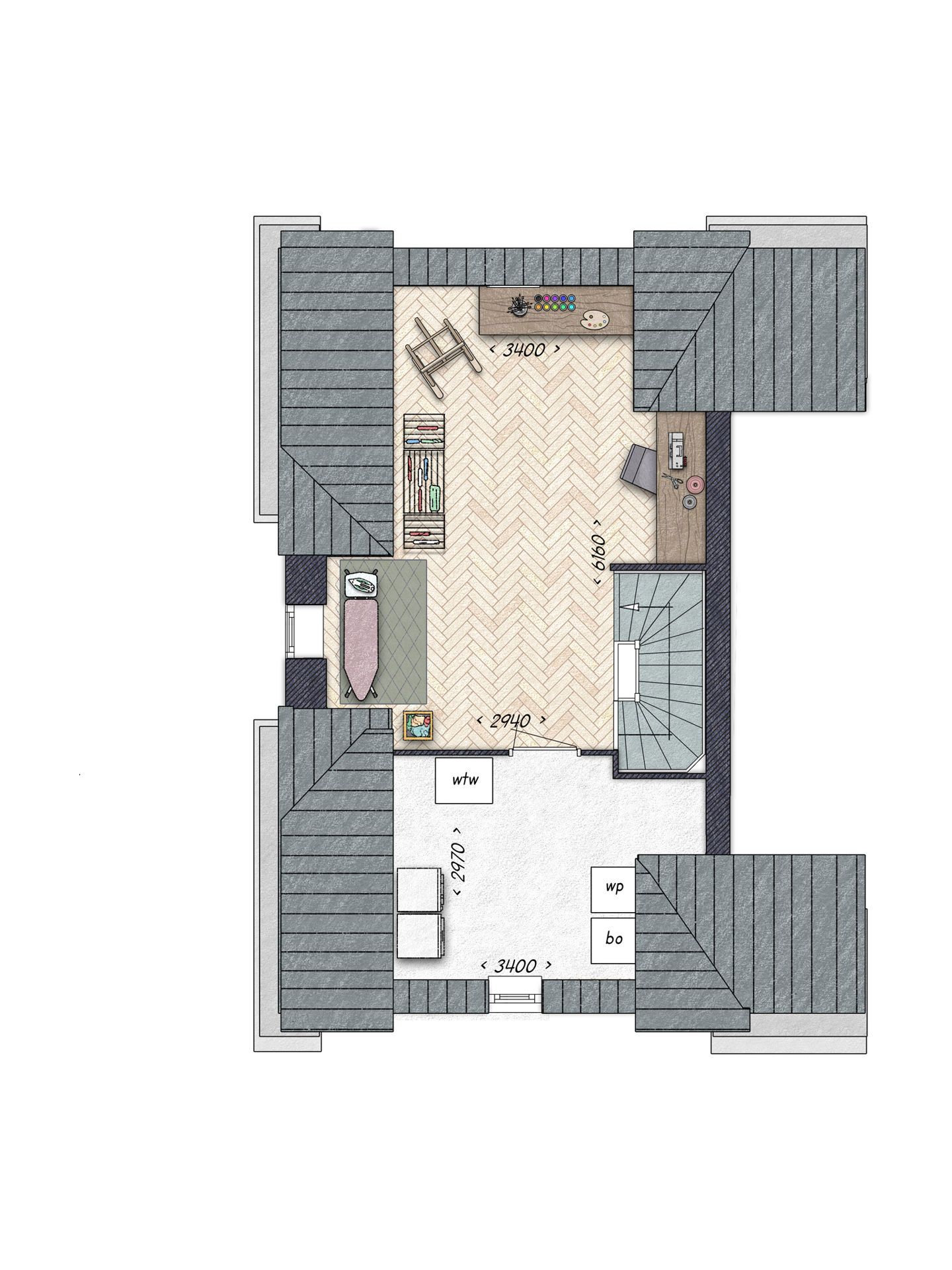 Foto 6 van Hoekwoning (Bouwnr. 15)