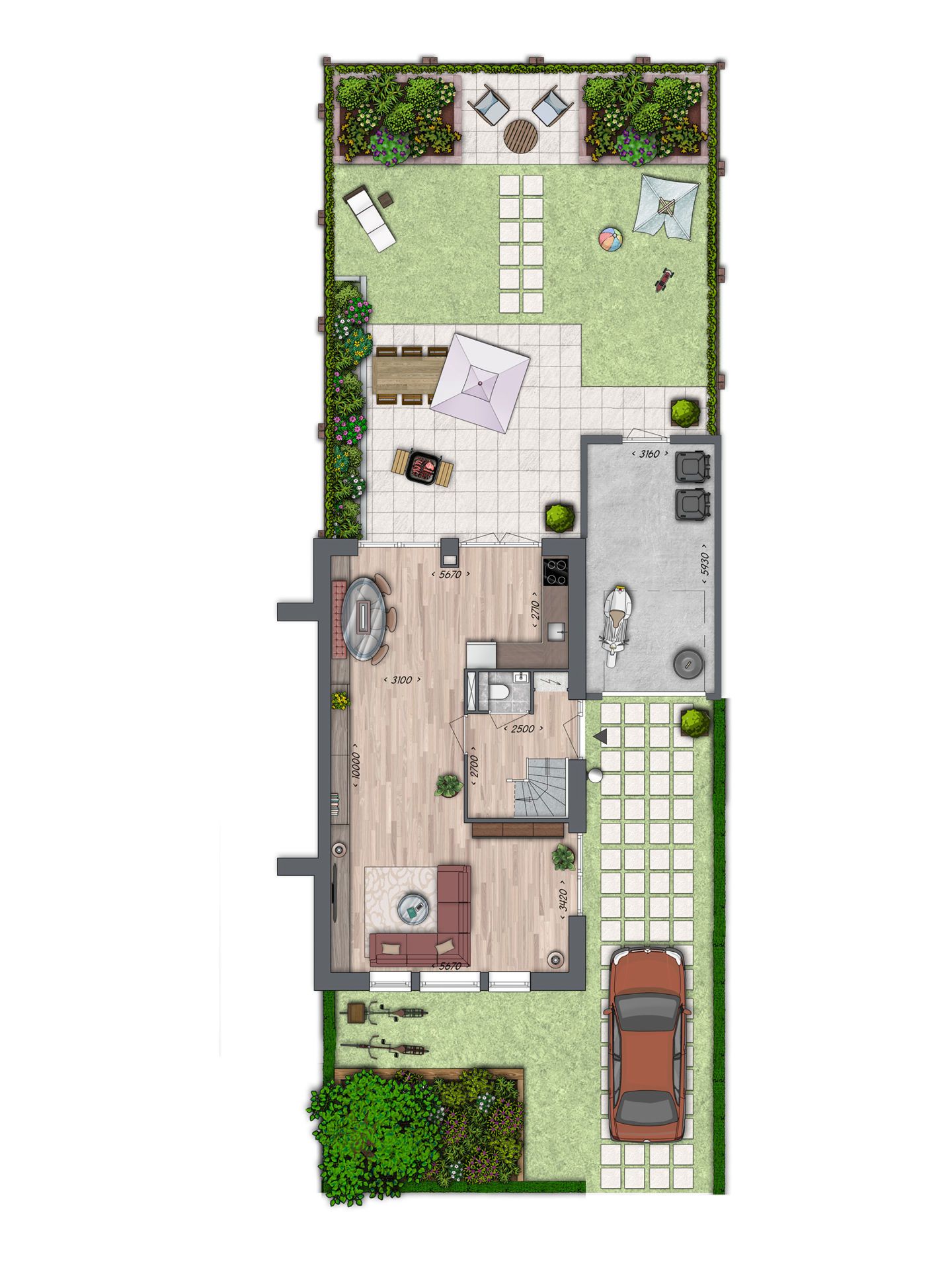 Foto 5 van 2 onder 1 kapwoning XL (Bouwnr. 50)