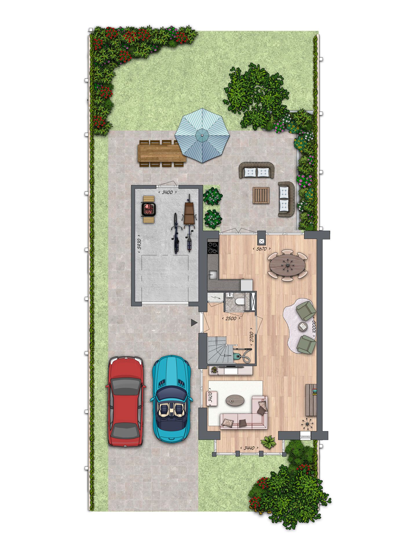 Foto 6 van 2 onder 1 kapwoning XL (Bouwnr. 24)