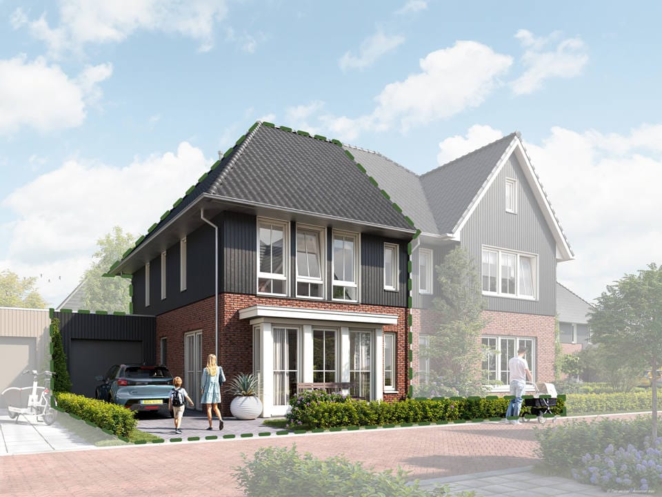 2 onder 1 kapwoning XL (Bouwnr. 47)  