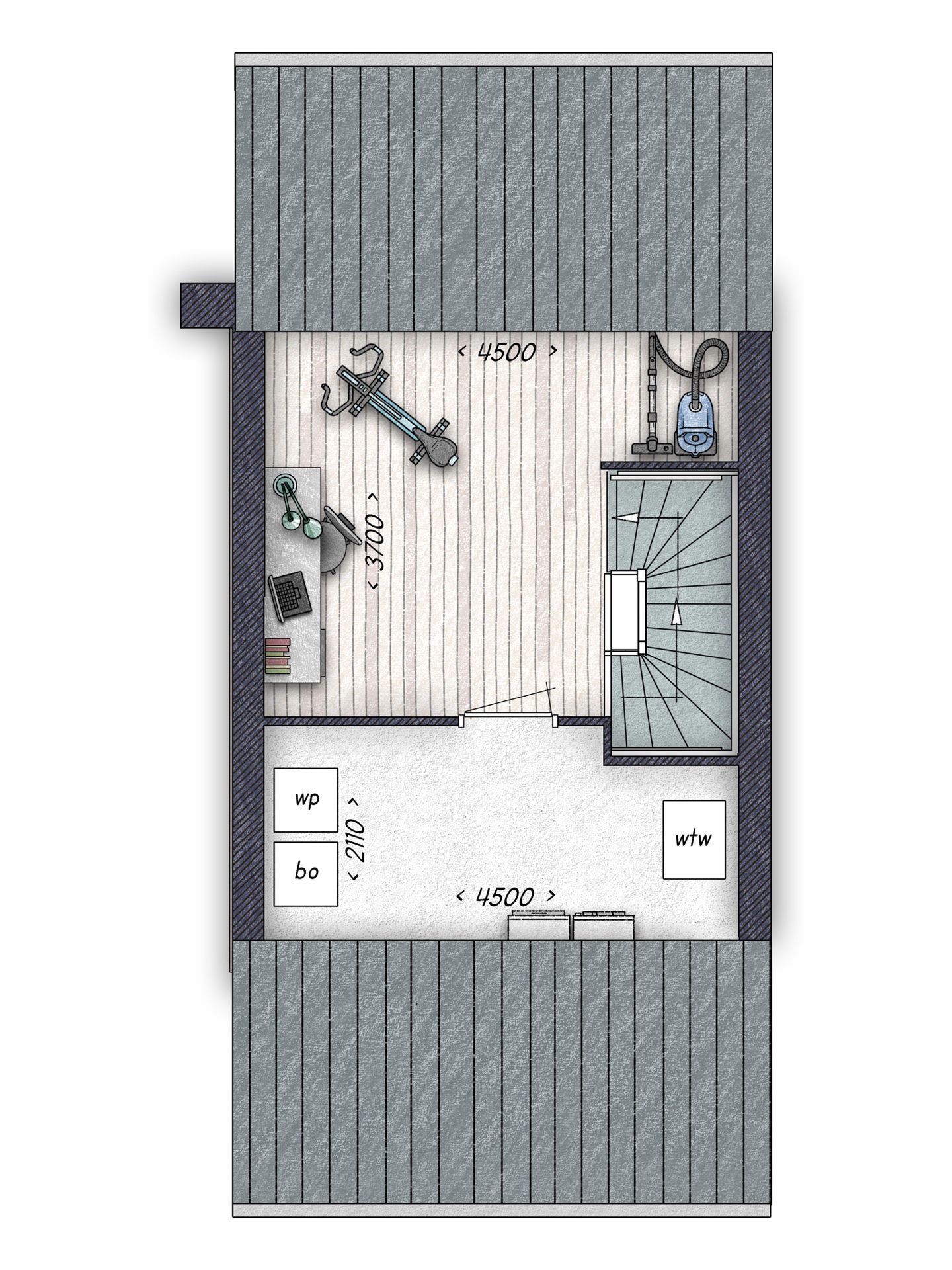 Foto 6 van Tussenwoning (Bouwnr. 17)