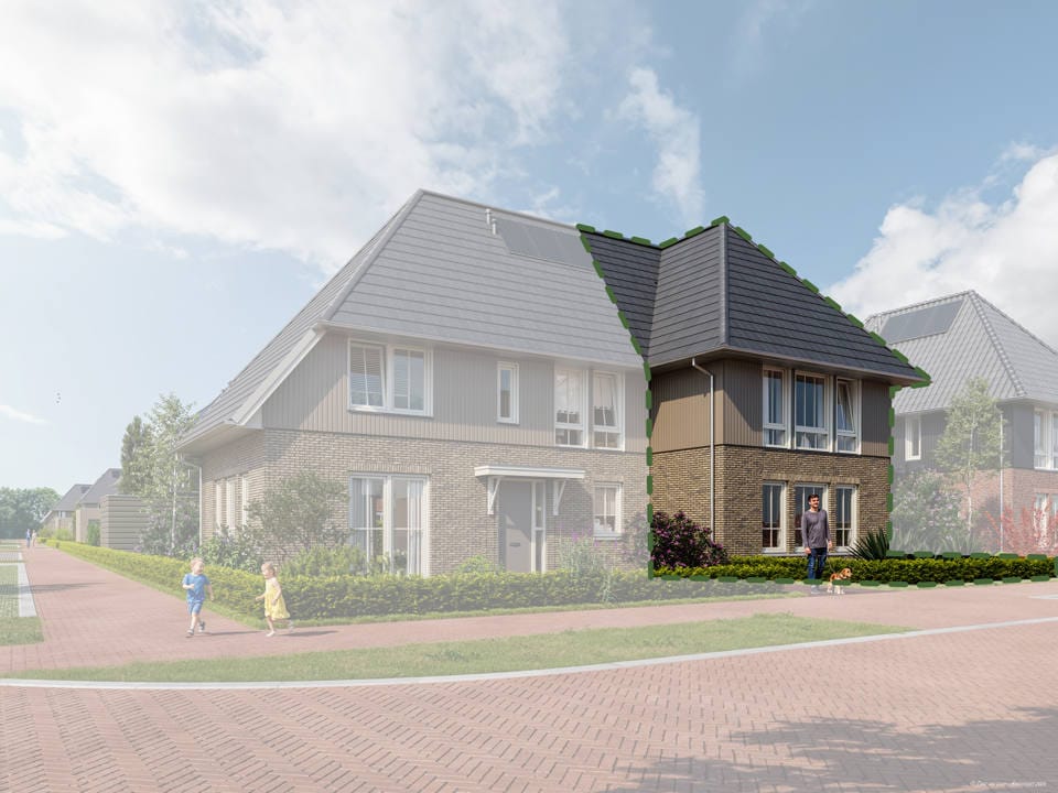 2 onder 1 kapwoning XL (Bouwnr. 44)  