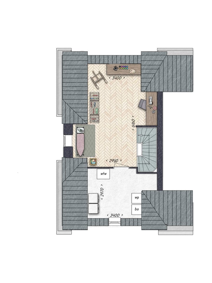 Foto 5 van Hoekwoning (Bouwnr. 5)