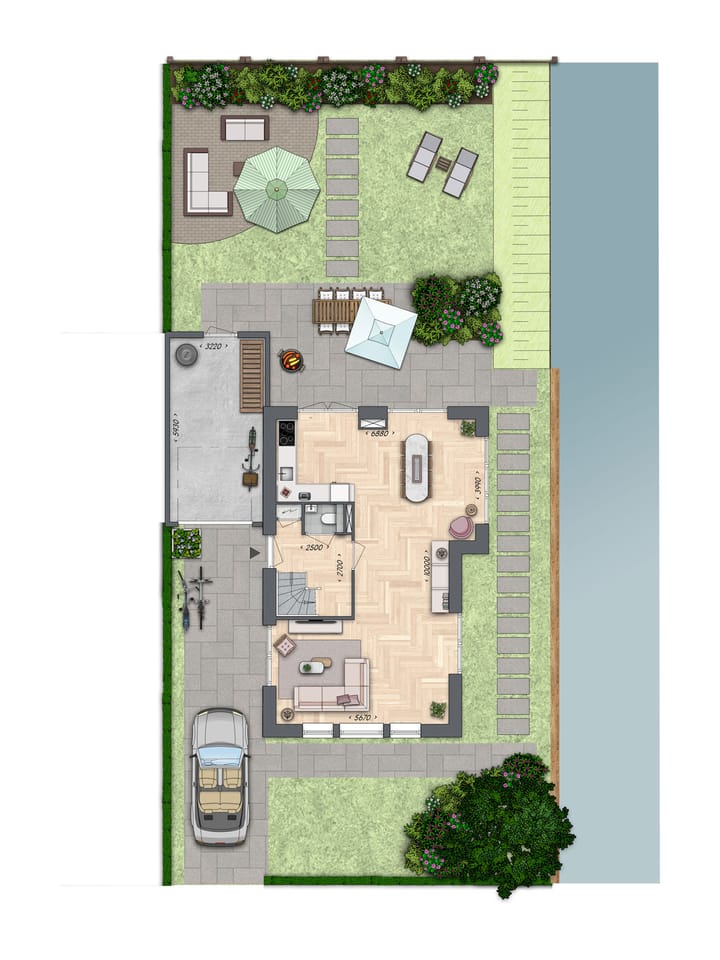 Foto 4 van Vrijstaande woning XXL (Bouwnr. 43)