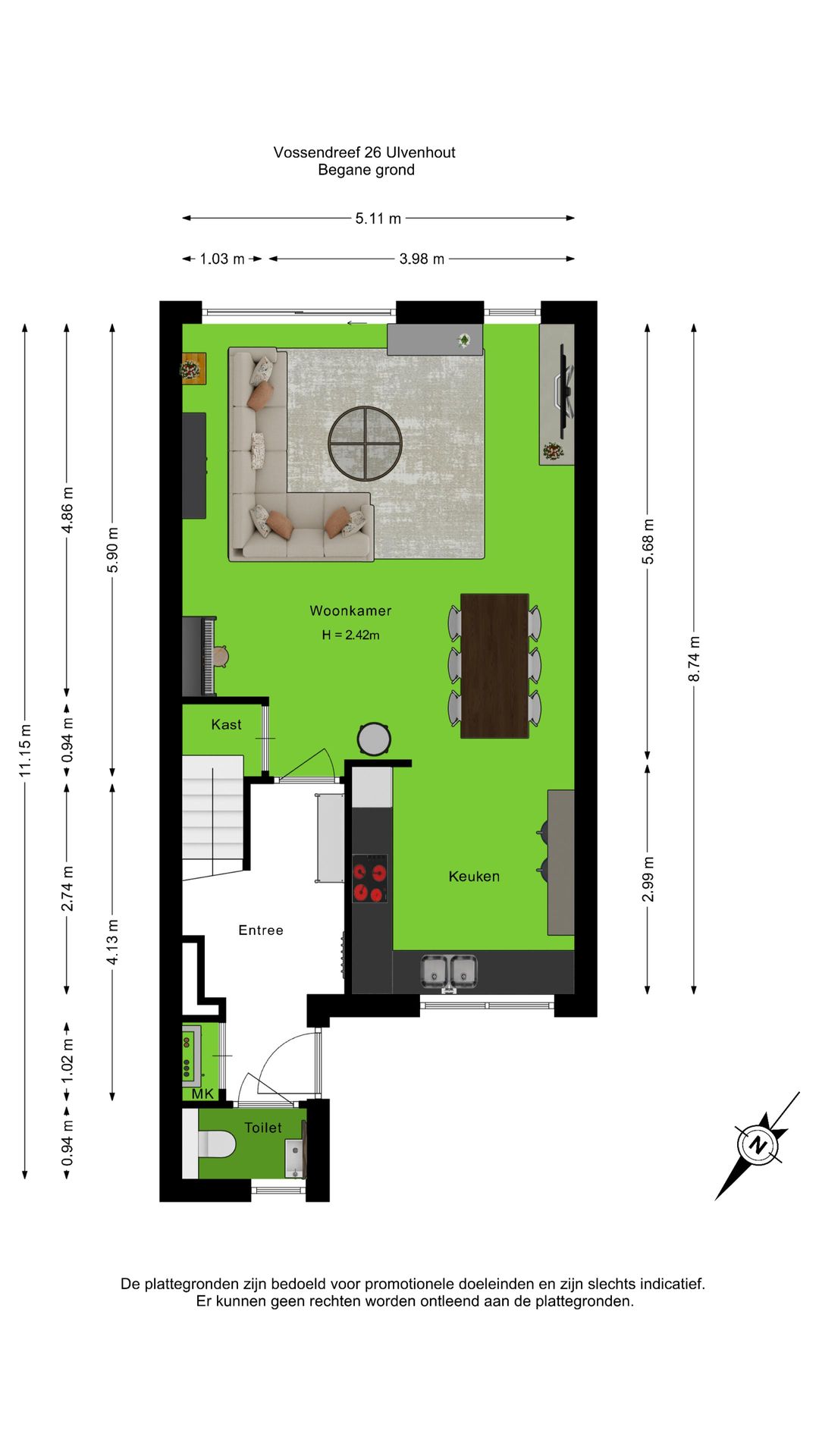 Foto 41 van Vossendreef 26