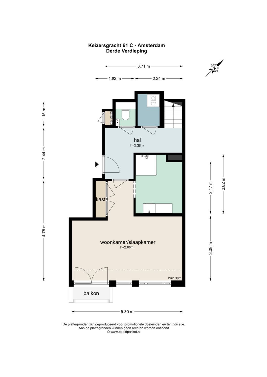 Foto 36 van Keizersgracht 61-C