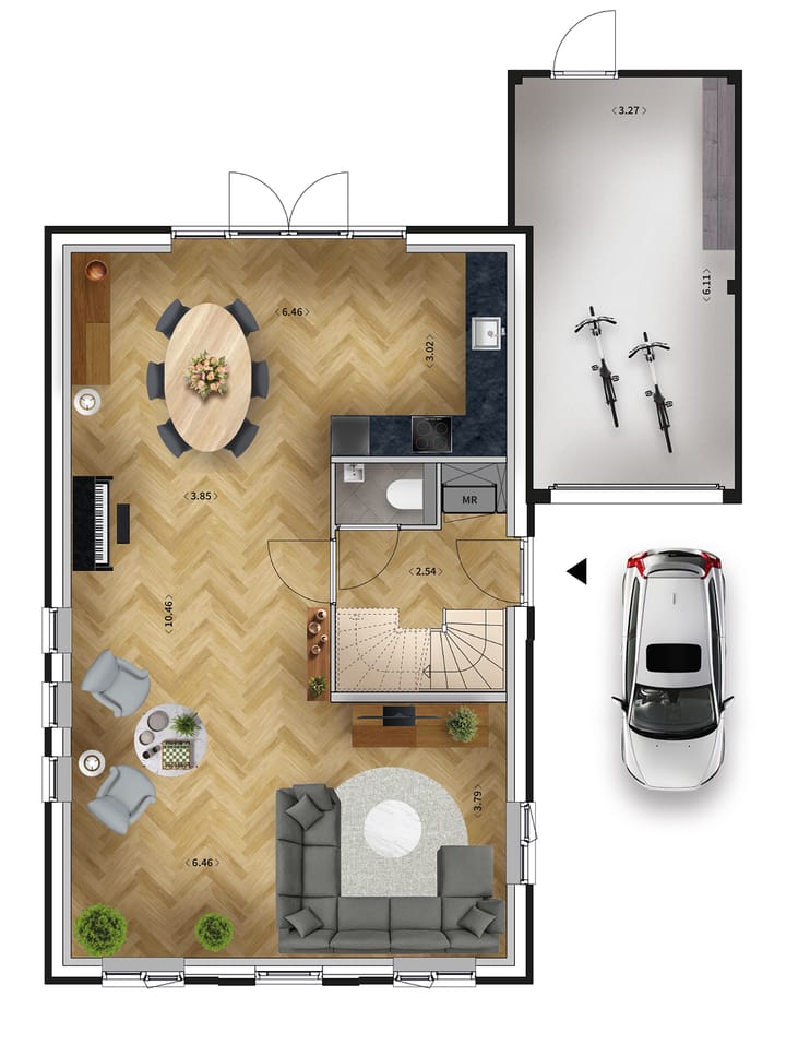 Foto 3 van Vrijstaande woning (Bouwnr. 16)