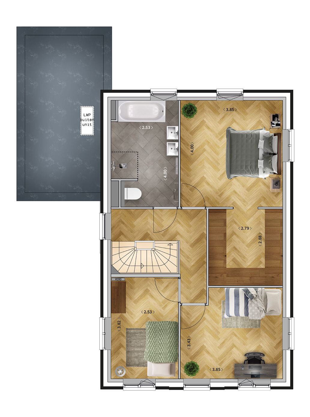 Foto 4 van Vrijstaande woning (Bouwnr. 17)