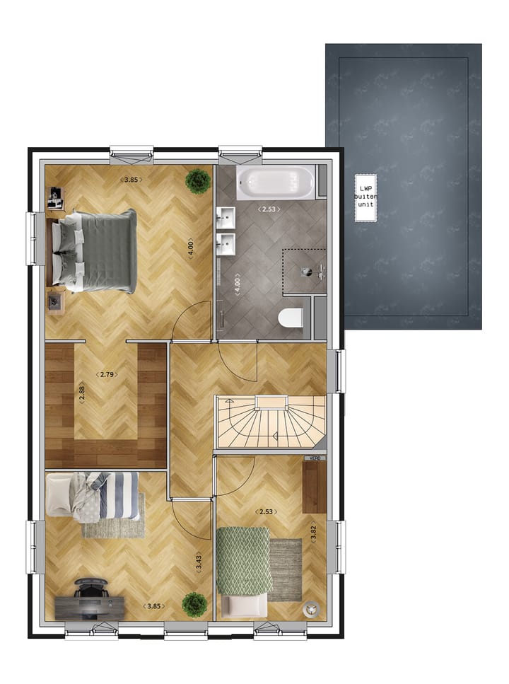 Foto 4 van Vrijstaande woning (Bouwnr. 14)