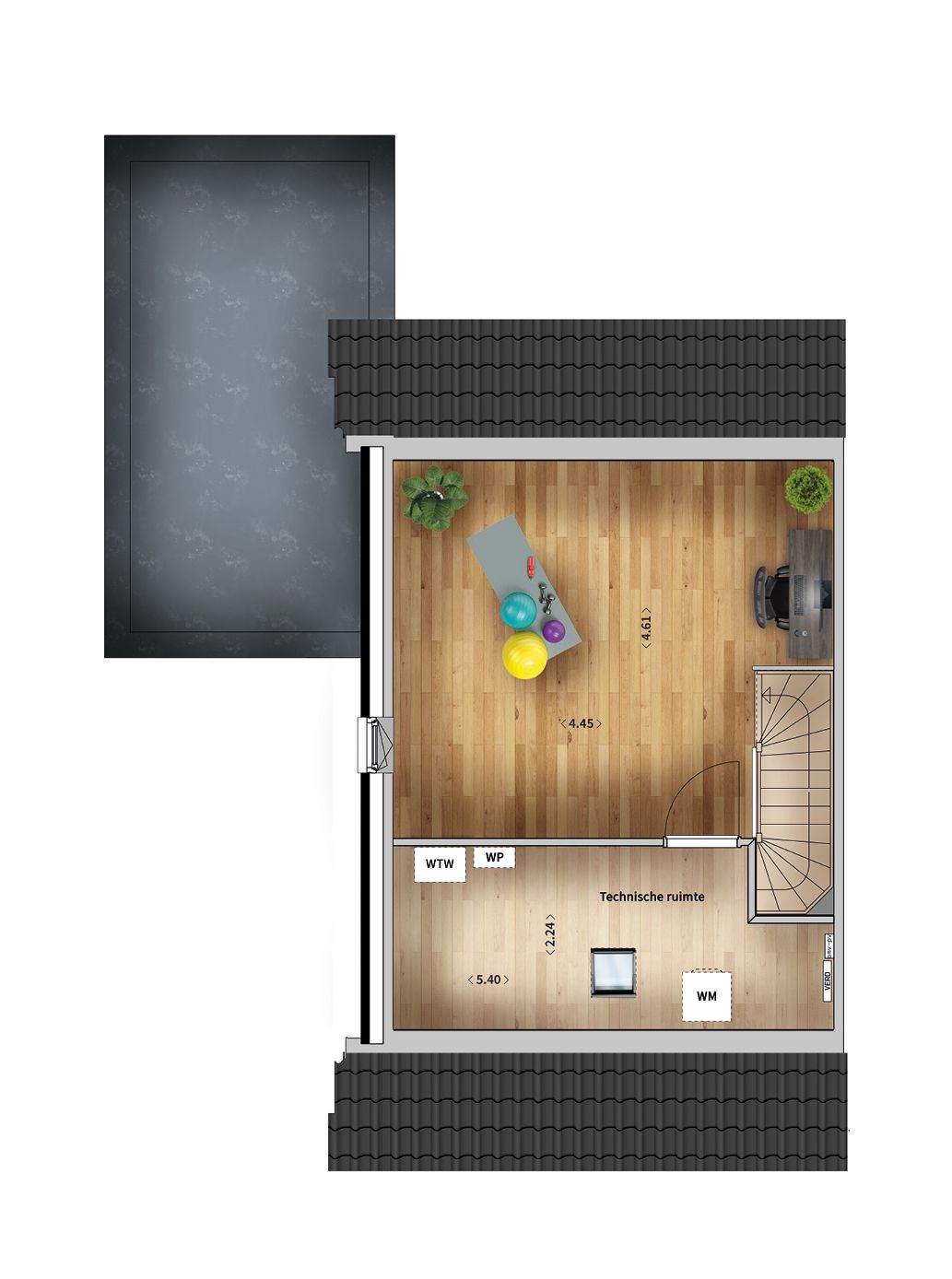 Foto 7 van Hoekwoning (Bouwnr. 13)