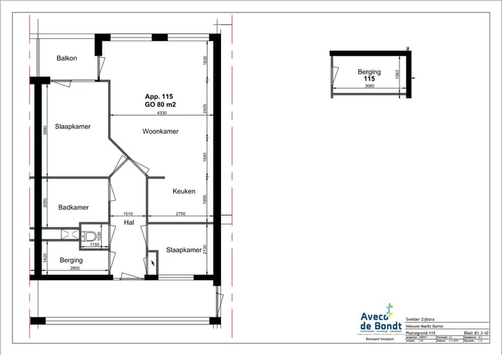 Appartement te huur: Nieuwe Markt 115, Borne