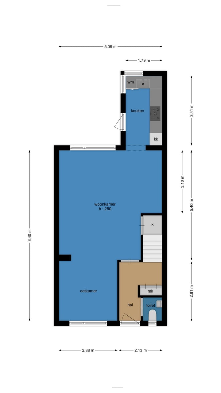 Tussenwoning te koop: Hekoord 15, Breda
