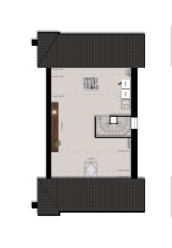Foto 5 van Half-vrijstaande woning (Bouwnr. 10)