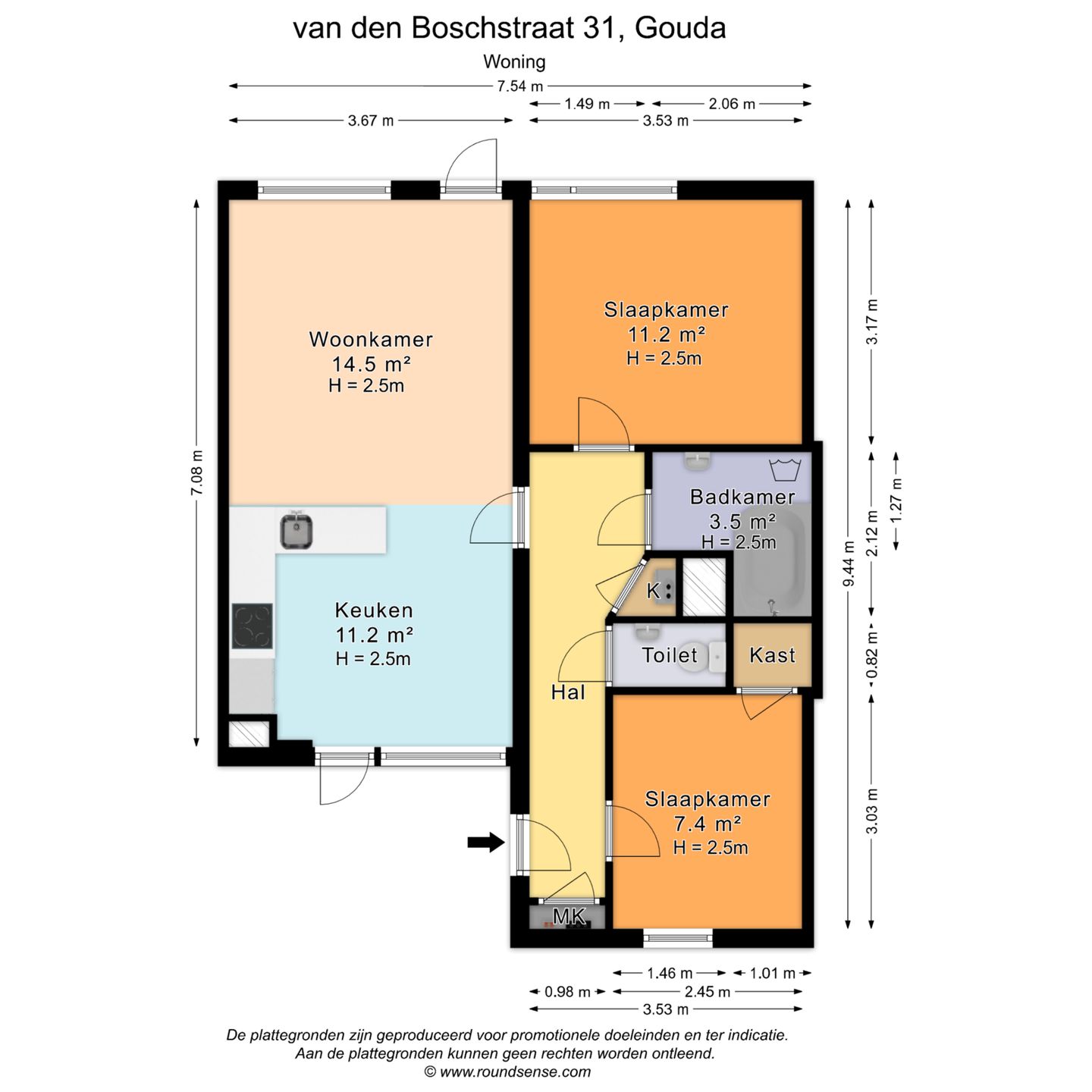 Foto 44 van van den Boschstraat 31