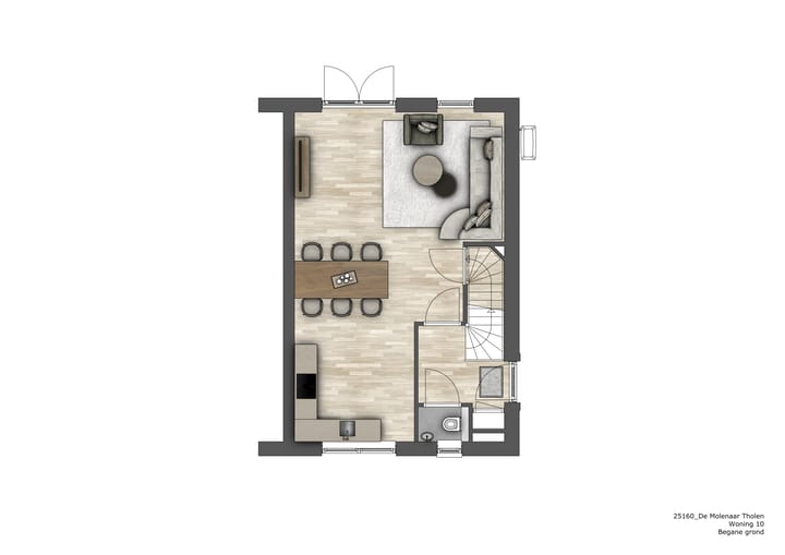 Foto 2 van Royale 2-onder-1-kapwoning (Bouwnr. 10)
