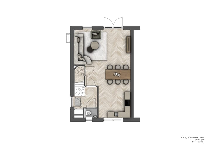 Photo 2 of Royale 2-onder-1-kapwoning (Bouwnr. 9)