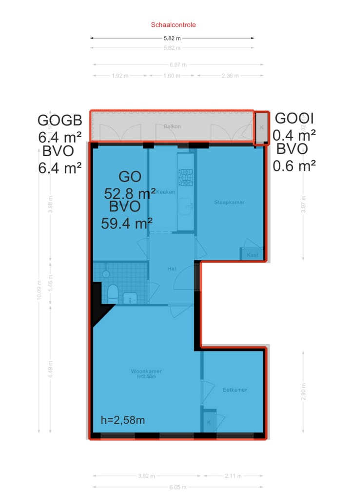 Appartement te koop: Baffinstraat 33-2, Amsterdam