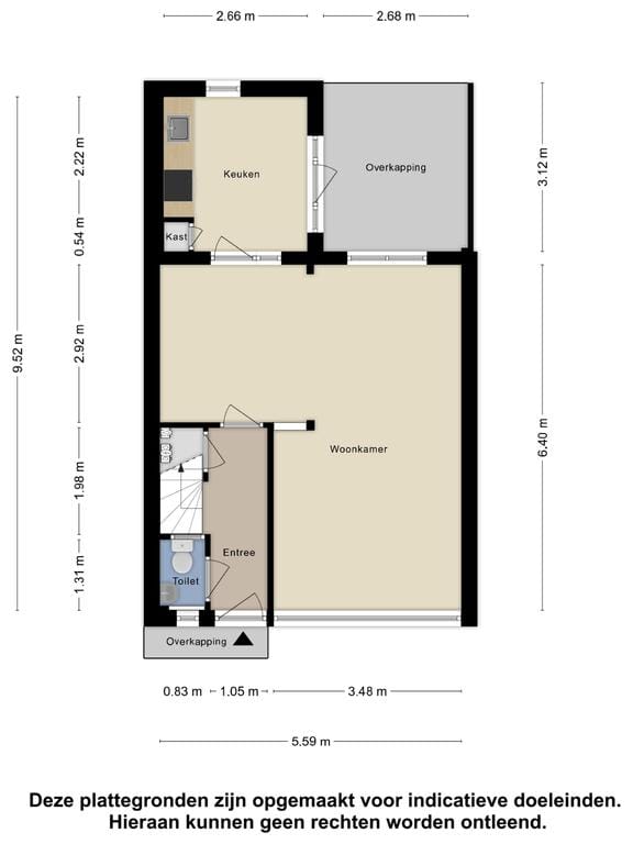 Tussenwoning te koop: Bachstraat 22, Axel