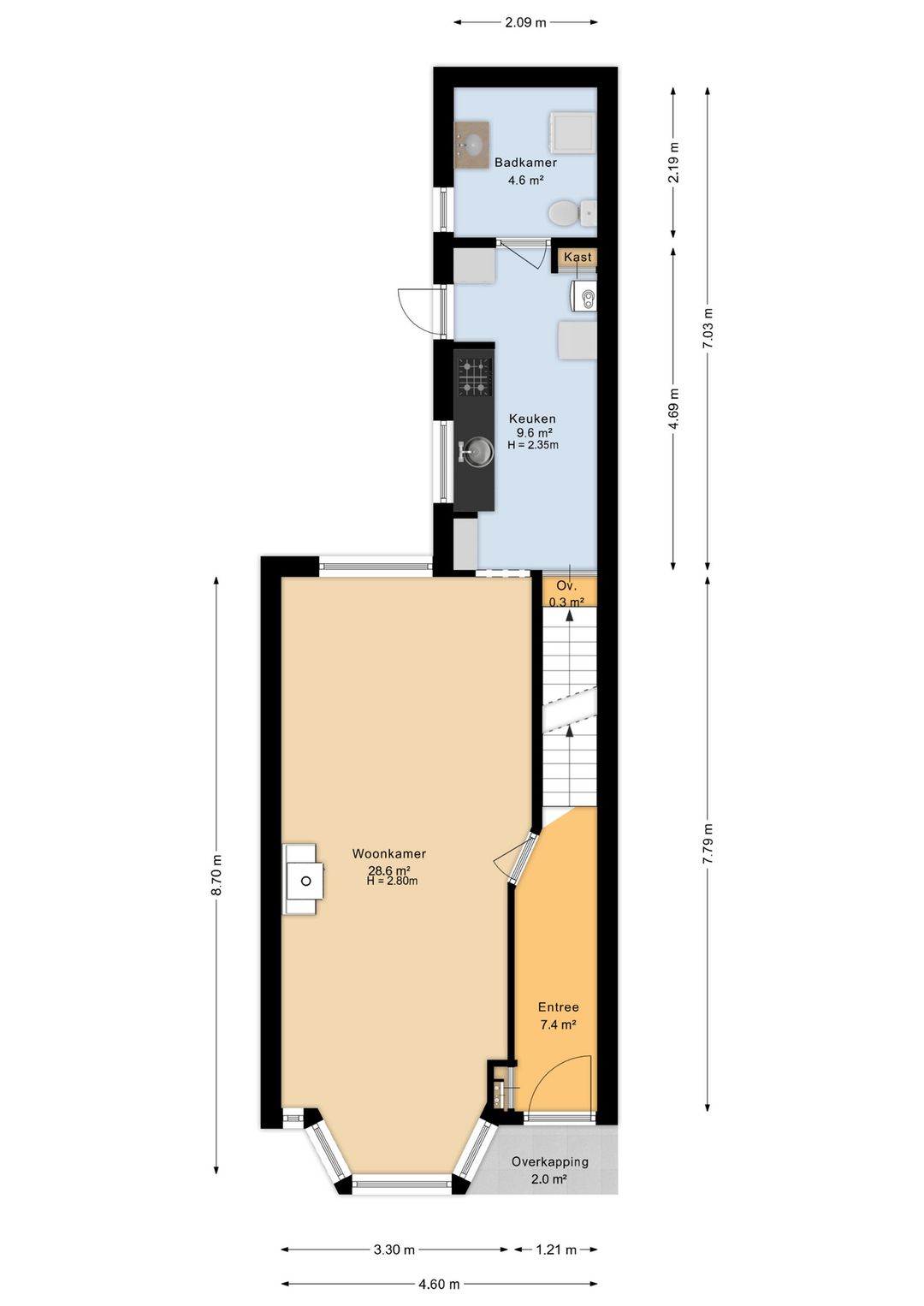Foto 37 van Sluiskade Noordzijde 164