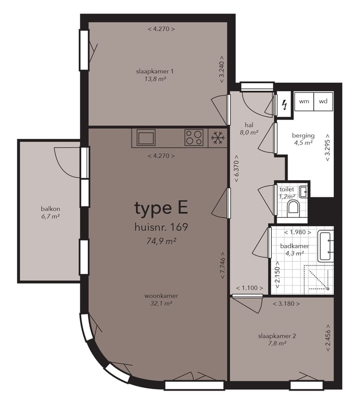 Appartement te huur: Christiaan Huygenshof 169, Amstelveen