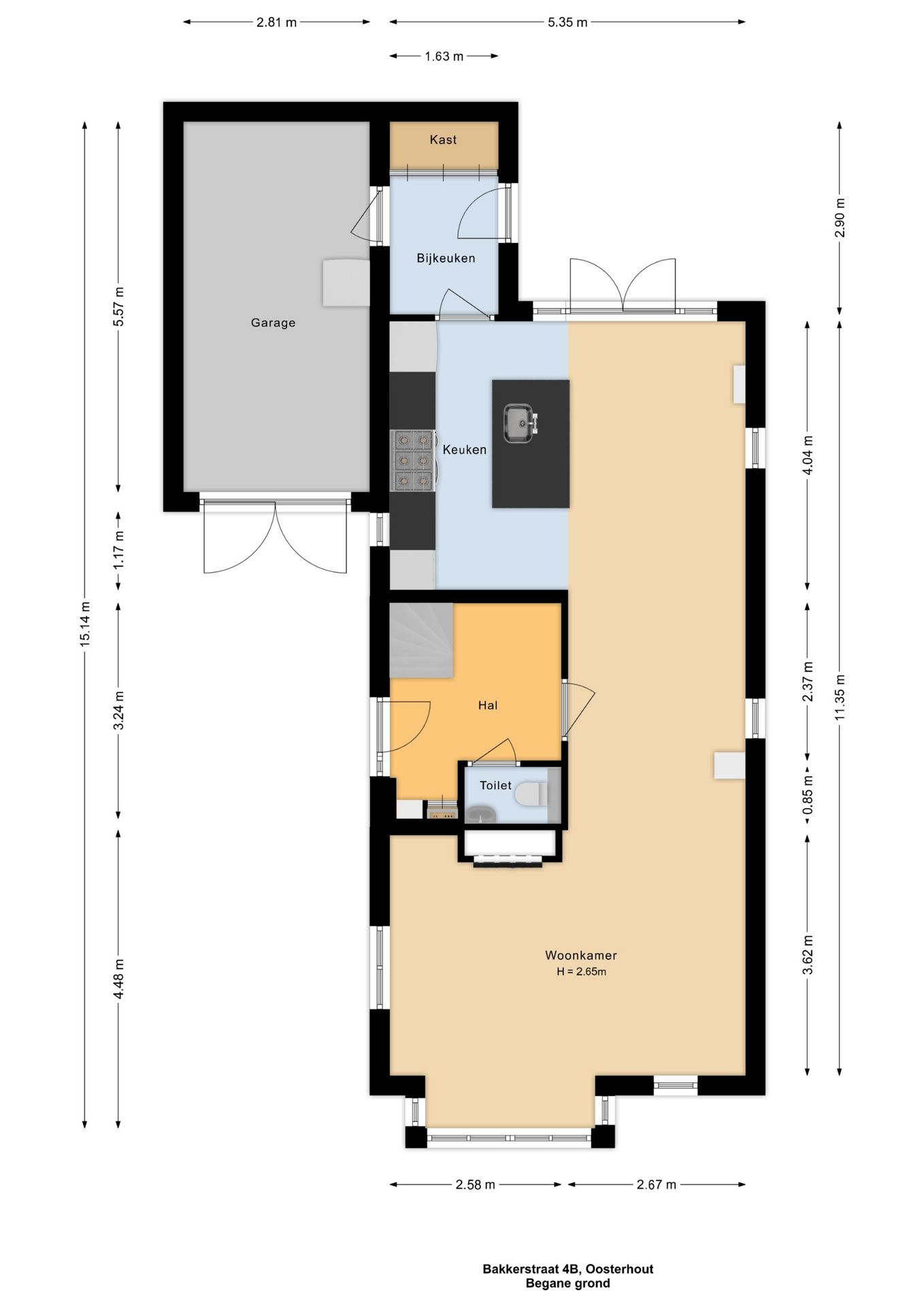 Foto 48 van Bakkerstraat 4-B