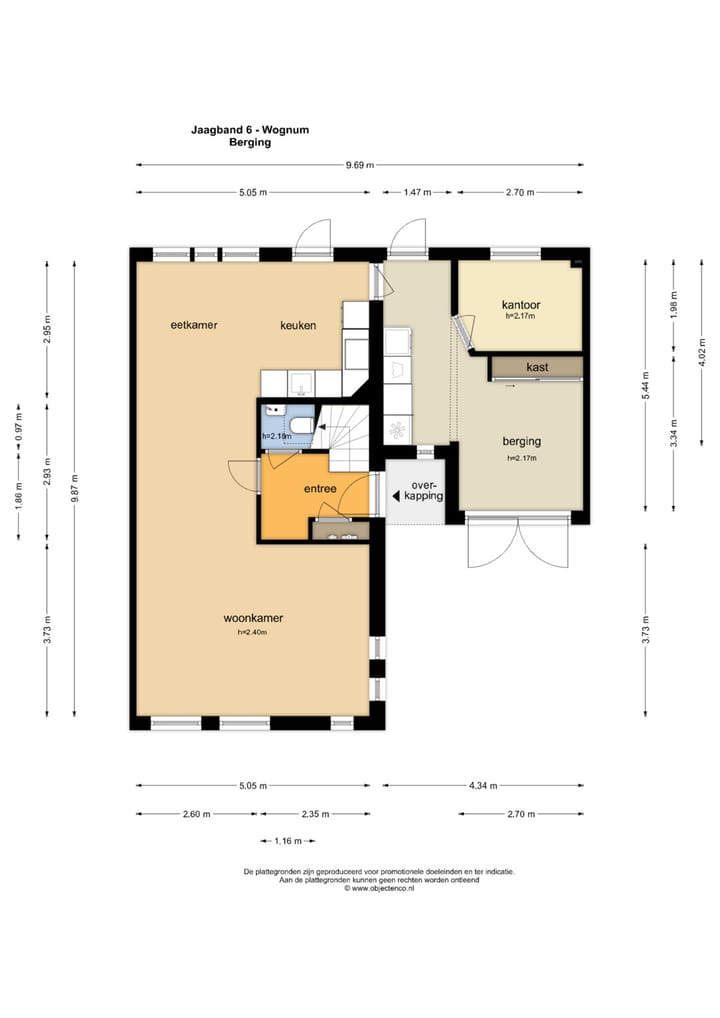 Tussenwoning te koop: Jaagband 6, Wognum