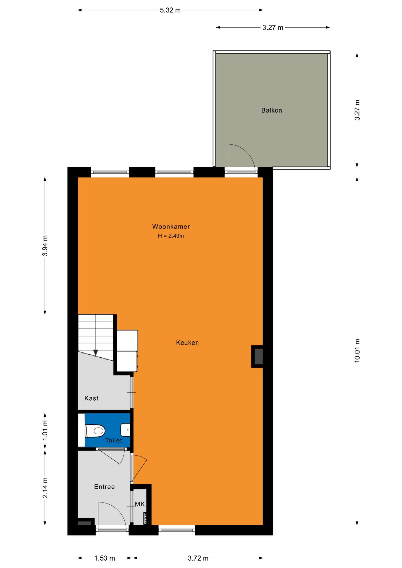 Foto 44 van Prins Bernhardstraat 27-105