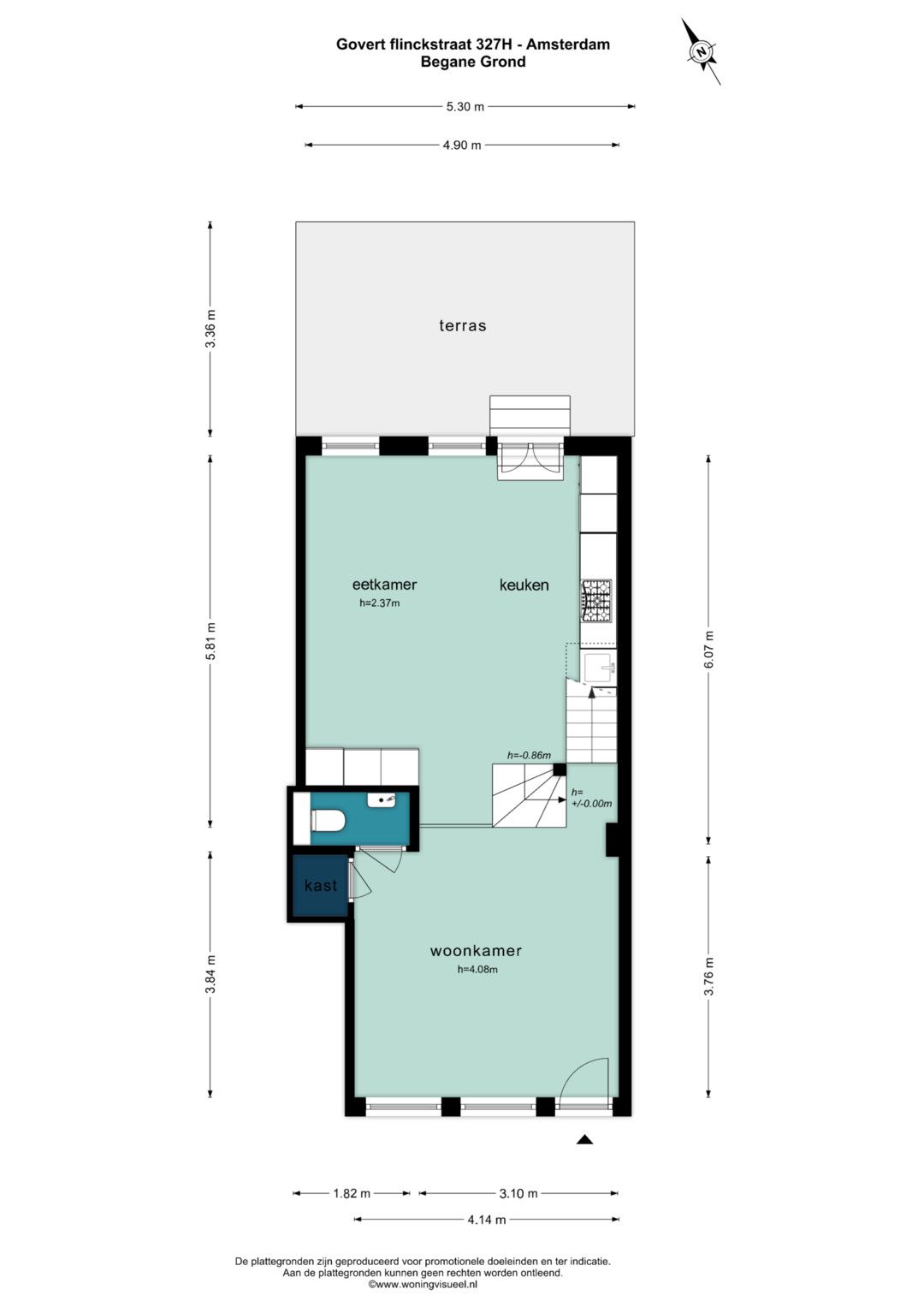 Foto 43 van Govert Flinckstraat 327-H
