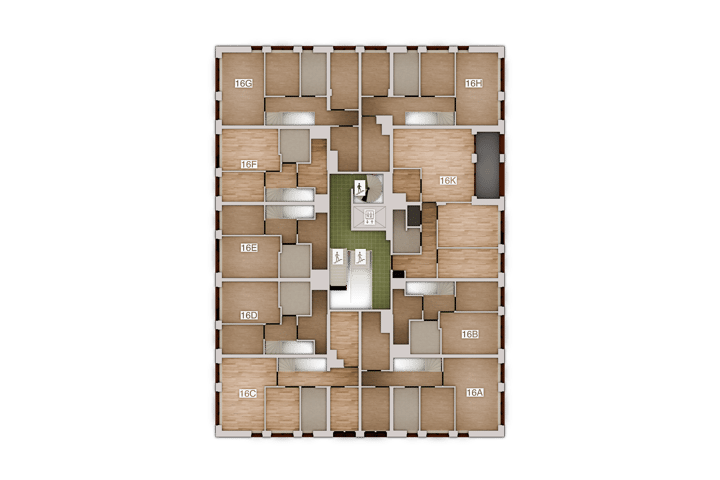 Appartement te huur: Kanonnenloods 16F, Zaandam