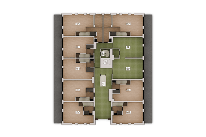 Appartement te huur: Kanonnenloods 16F, Zaandam