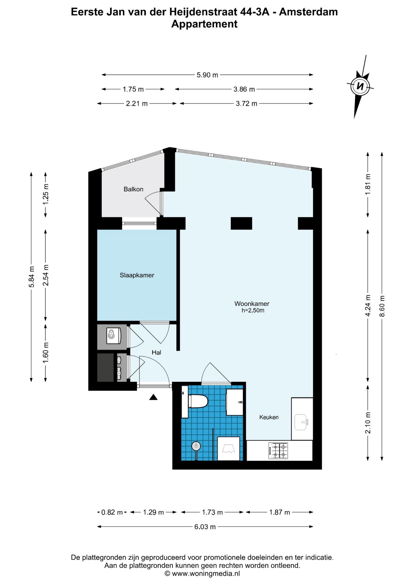 Photo 10 of Eerste Jan van der Heijdenstraat 44-3A