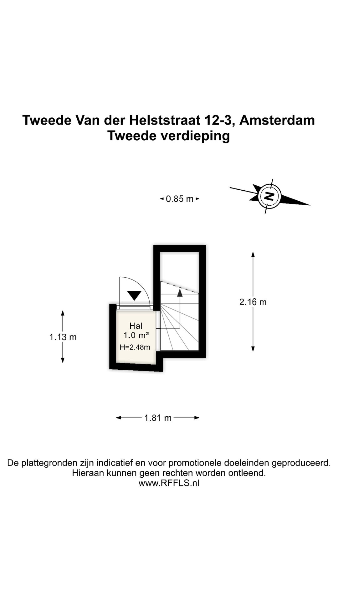 Foto 56 van Tweede Van der Helststraat 12-3