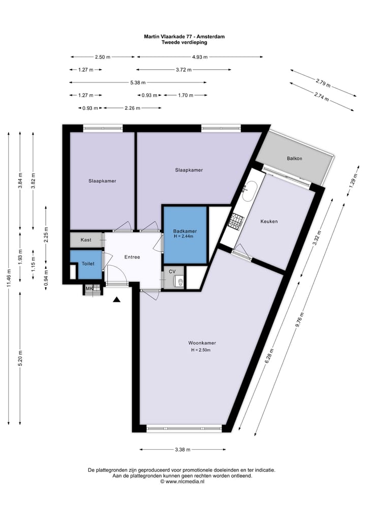 Appartement te koop: Martin Vlaarkade 77, Amsterdam