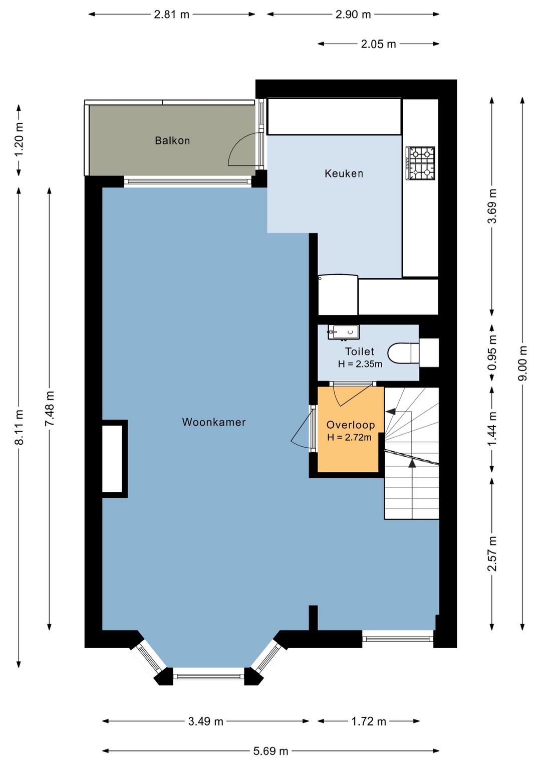 Foto 46 van Scheldestraat 19-BS