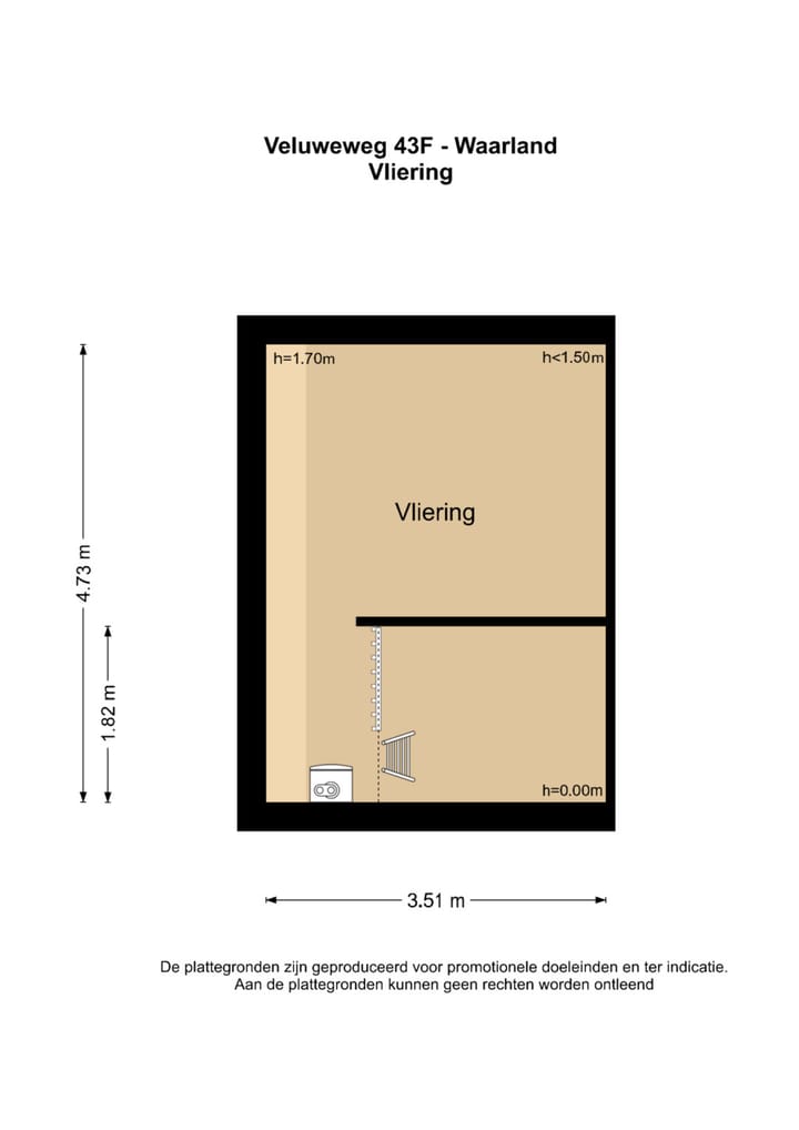 Tussenwoning te koop: Veluweweg 43F, Waarland