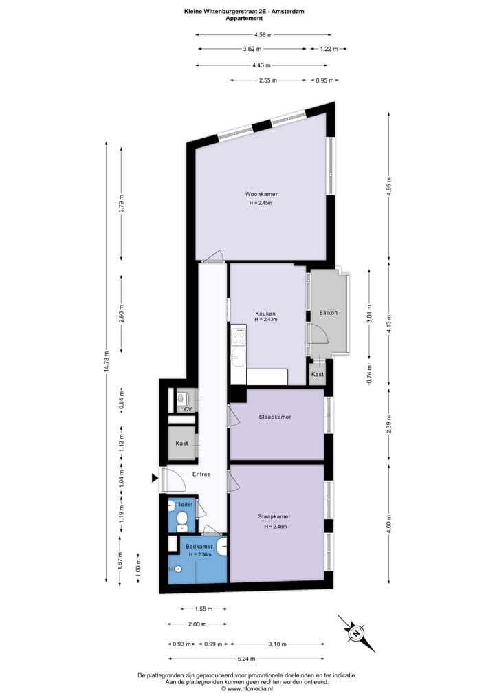 Foto 5 van Kleine Wittenburgerstraat 2-E