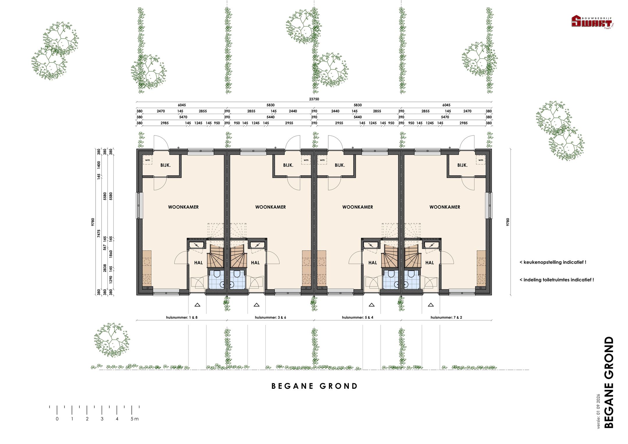 Foto 3 van Rijwoningen (Bouwnr. 8)