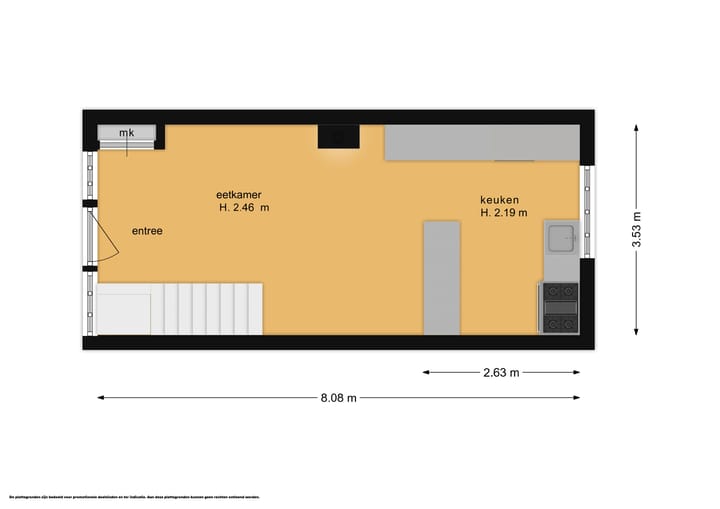 Tussenwoning te koop: Herenstraat 1, Amsterdam
