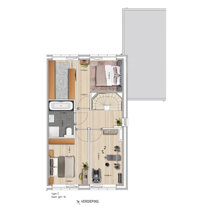 Woning te koop: Liviahof | Tweekapper | Type E 18, Beuningen (Ge)