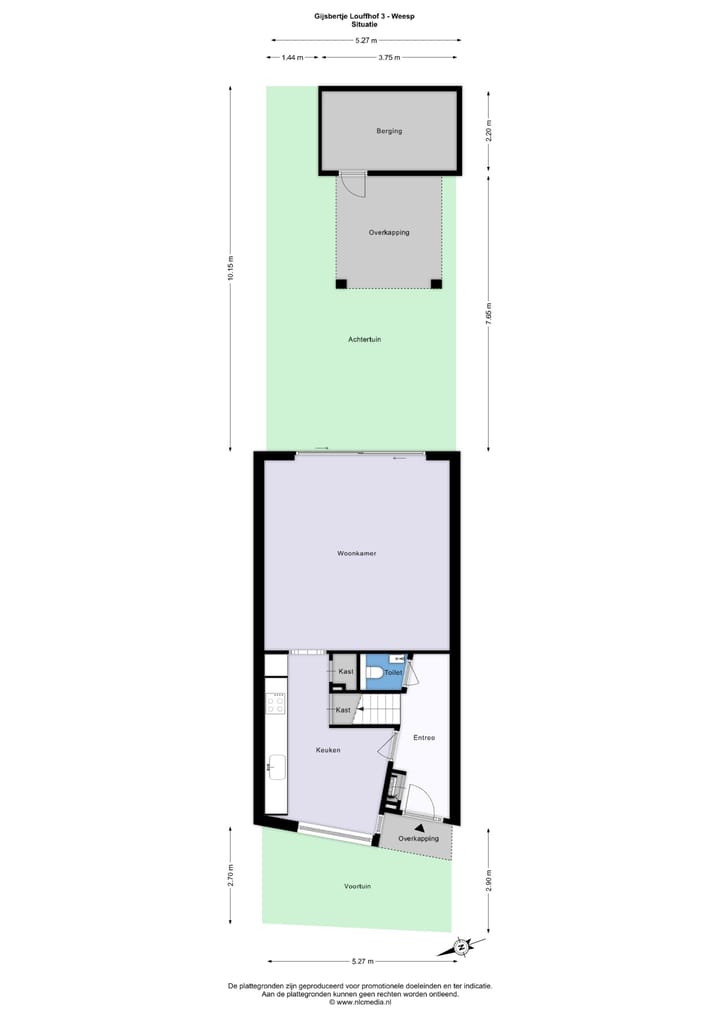 Tussenwoning te koop: Gijsbertje Louffhof 3, Weesp