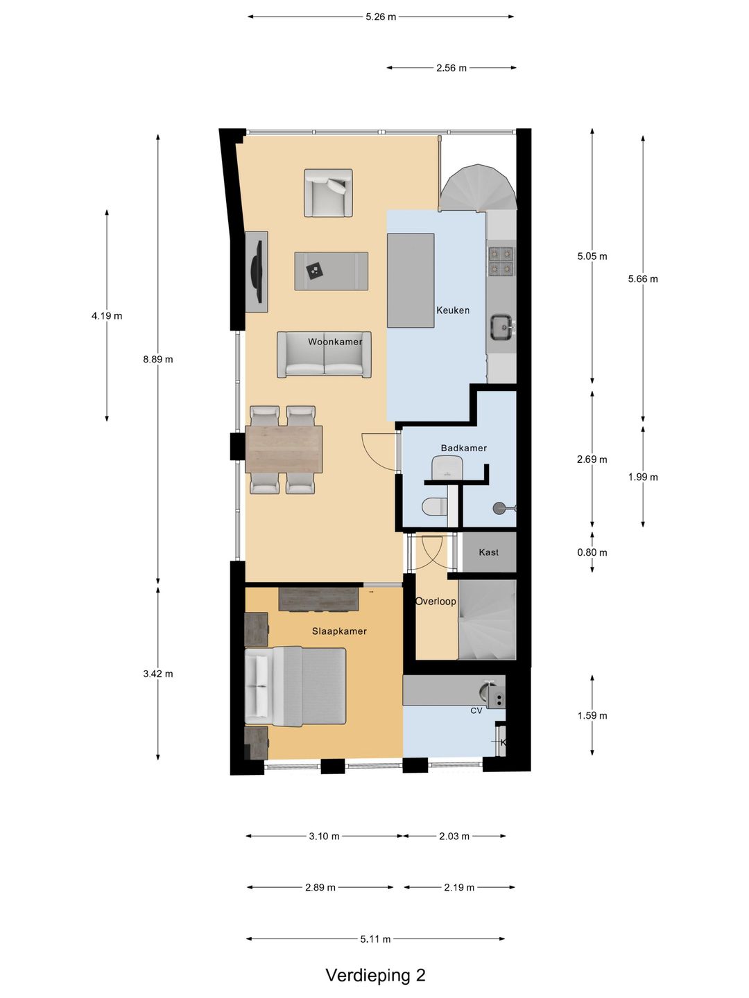 Foto 46 van Lange Steigerstraat 12-A