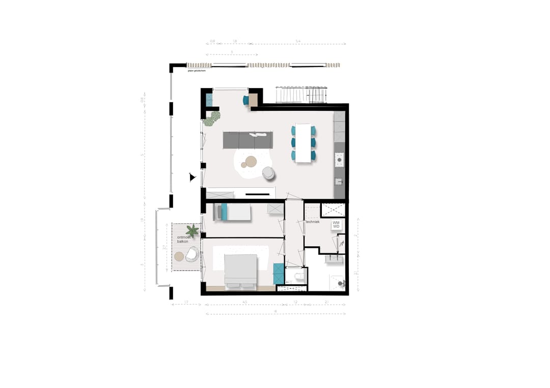 Foto 13 van 3-kamer (Bouwnr. D.03.22)