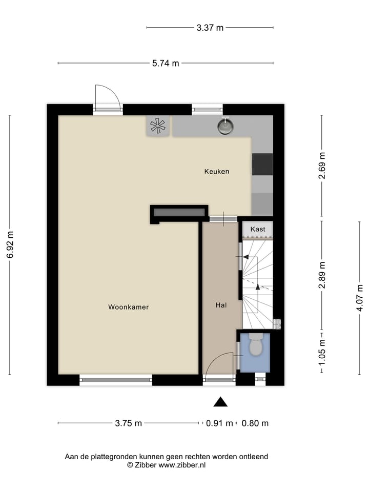 Tussenwoning te koop: Brandtstraat 11, Eygelshoven