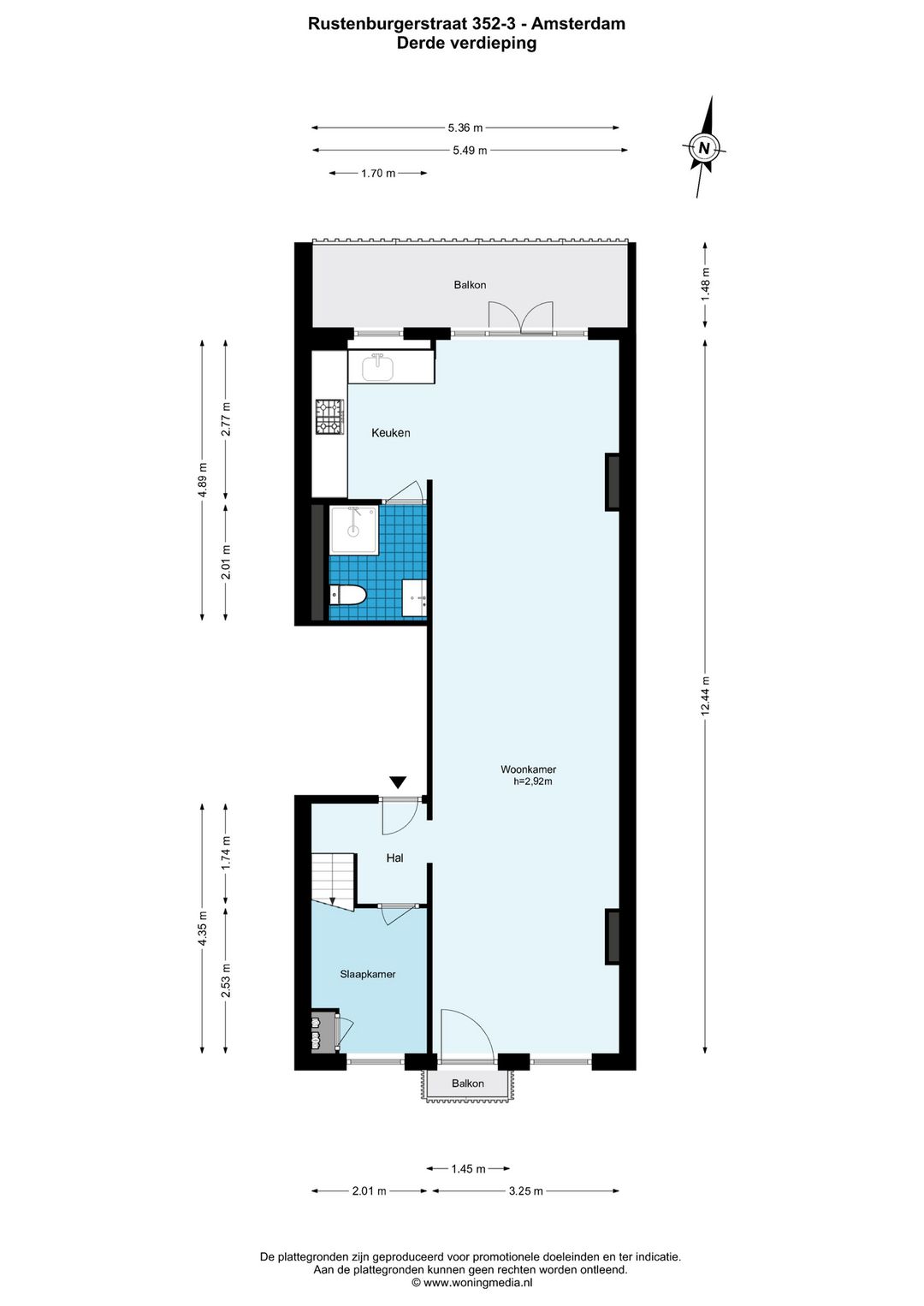Foto 37 van Rustenburgerstraat 352-3