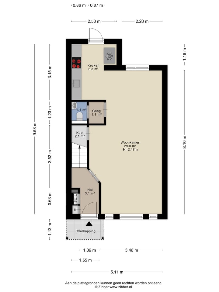 Tussenwoning te koop: Drielstraat 31, Tilburg