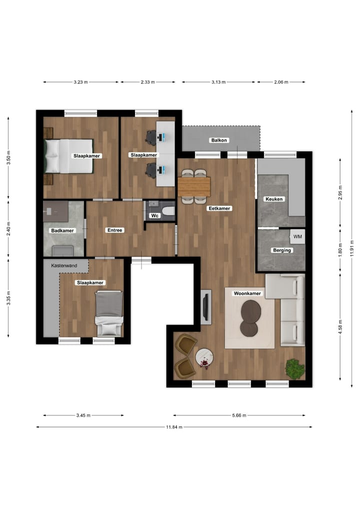 Appartement te koop: Grupellostraat 17, Kerkrade