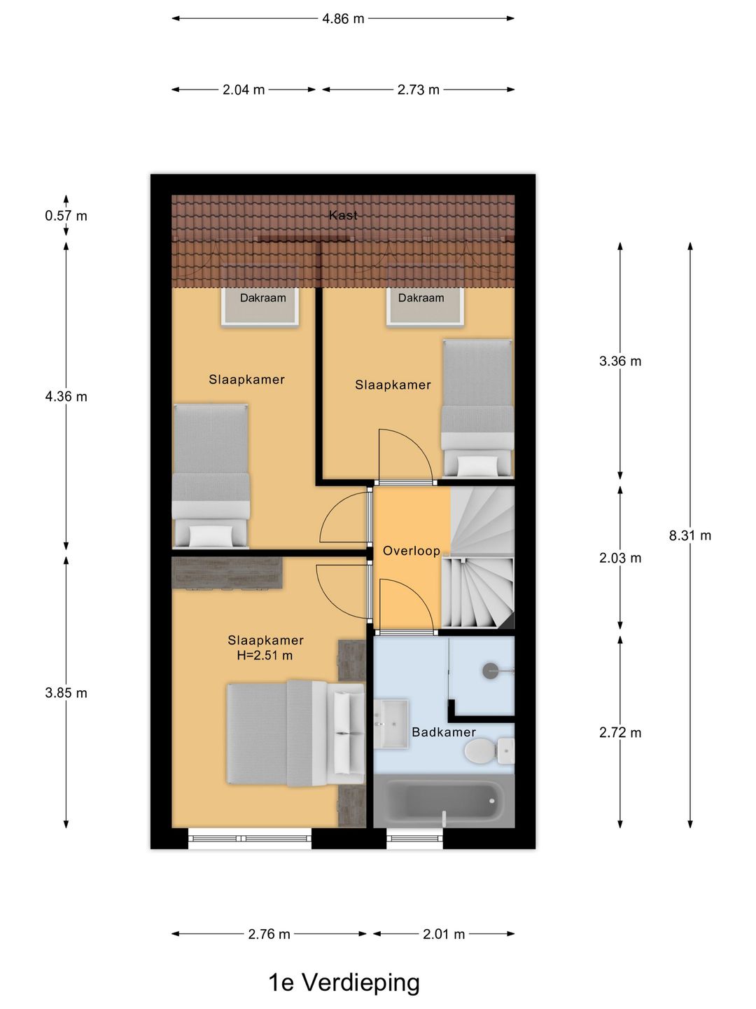 Foto 37 van Gijsbert van Oostveenstraat 3
