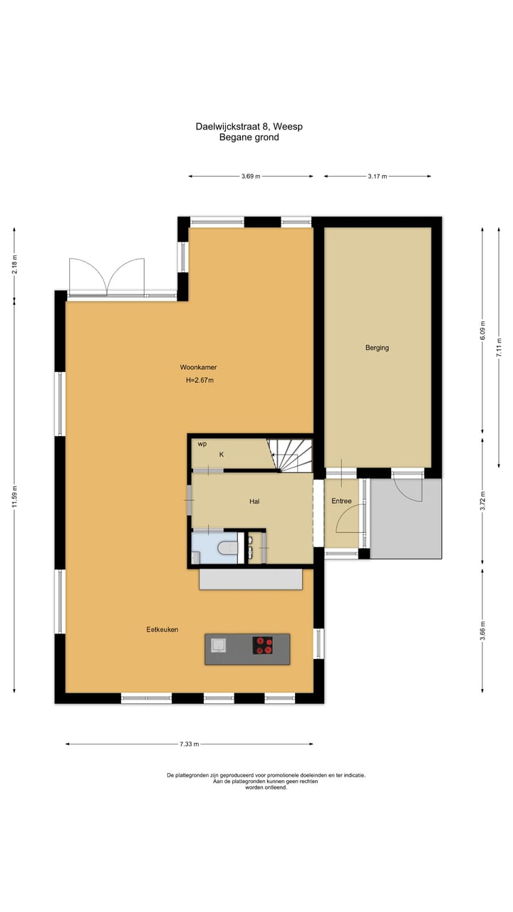 Woning te koop: Daelwijckstraat 8, Weesp